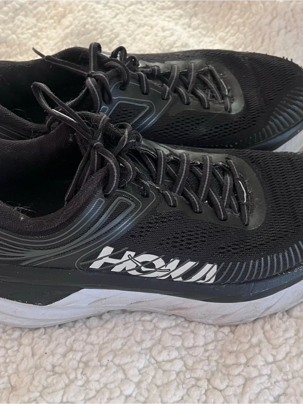 Hoka One One comfortable black